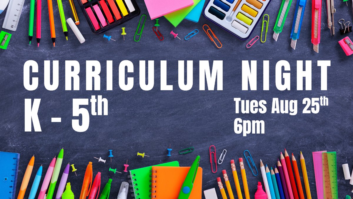 Curriculum Night -